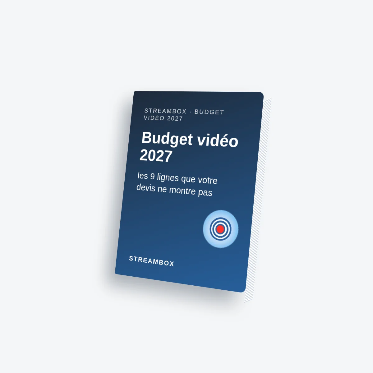 Budget vidéo 2027 : le guide gratuit